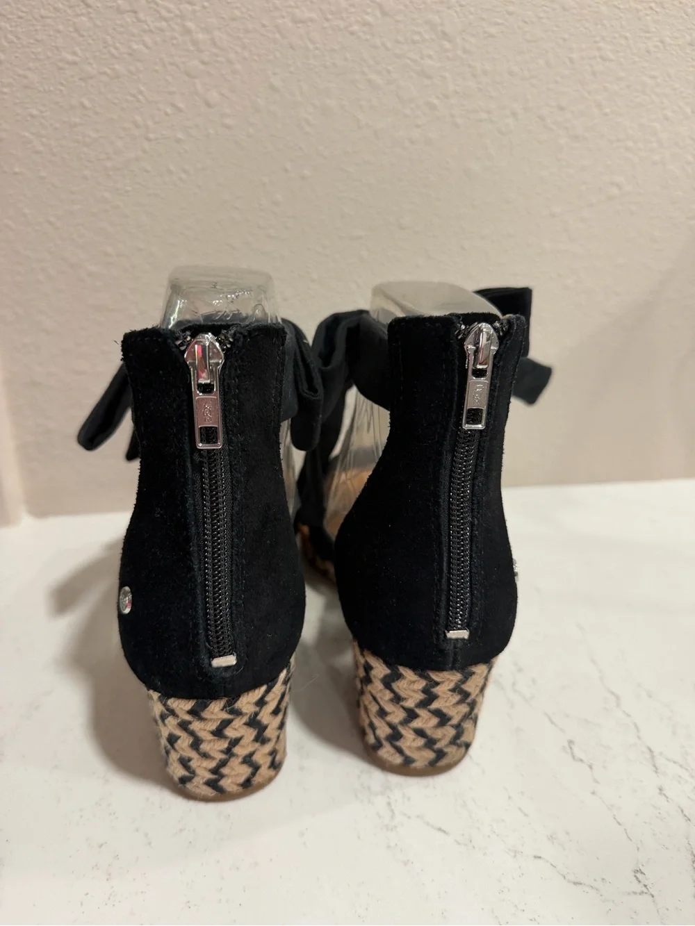 UGG black fabric